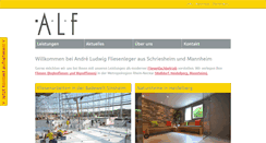 Desktop Screenshot of alf-fliesenleger.de